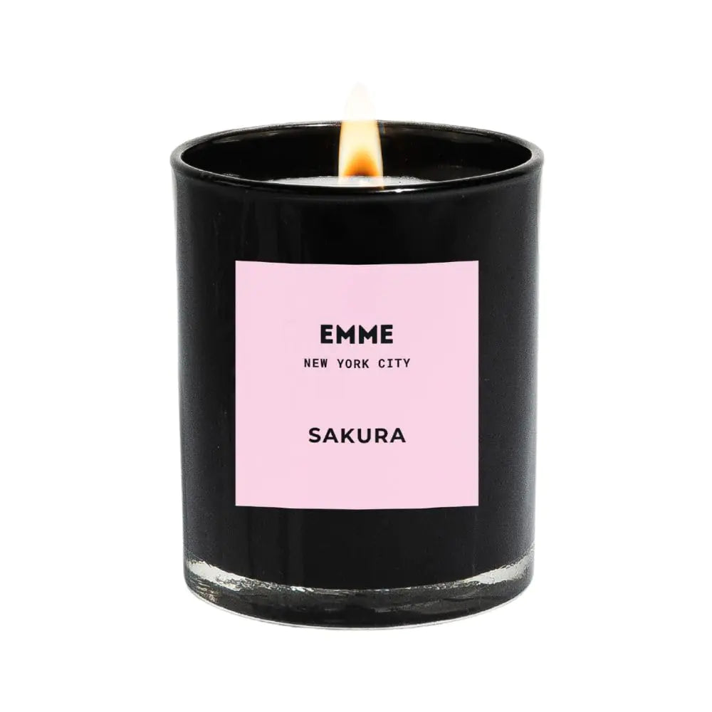 EMME NYC Scented Soy Candle - 10 oz (Sakura)
