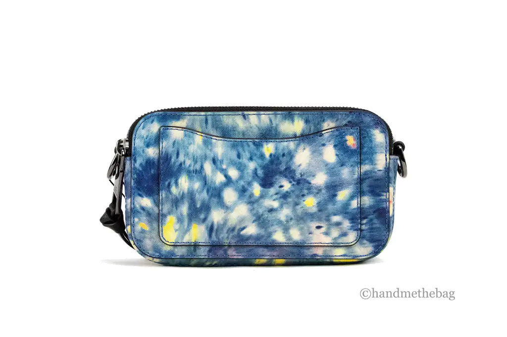 Marc Jacobs The Watercolor Snapshot Blue Shoulder Bag