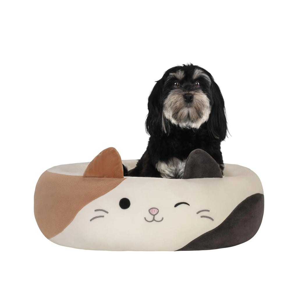 Squishmallows Original 30-Inch Cam The Calico Cat Pet Bed - Large Ultrasoft Official Jazwares Plush Pet Bed