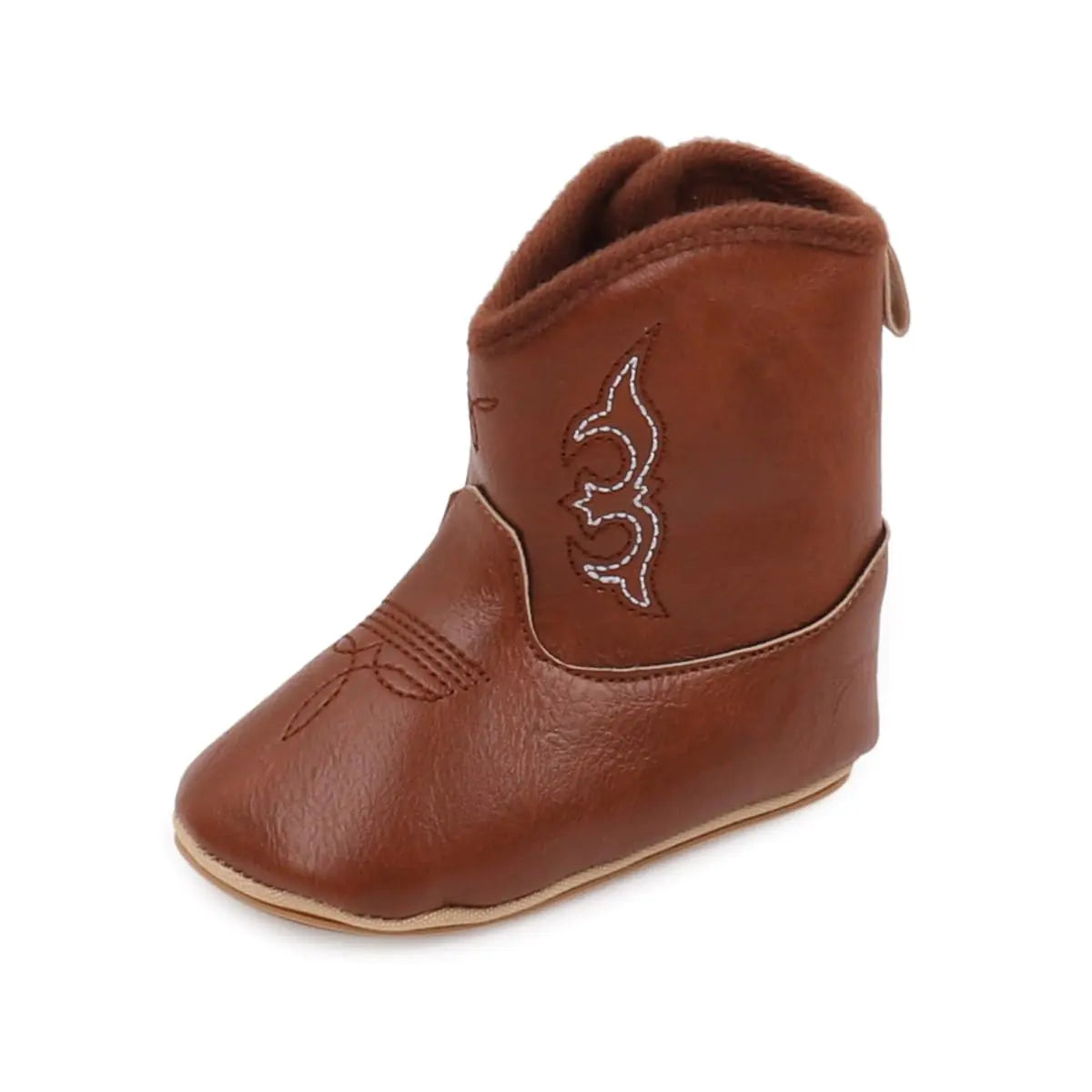 Western Boots Velcro Soft Sole for Toddlers