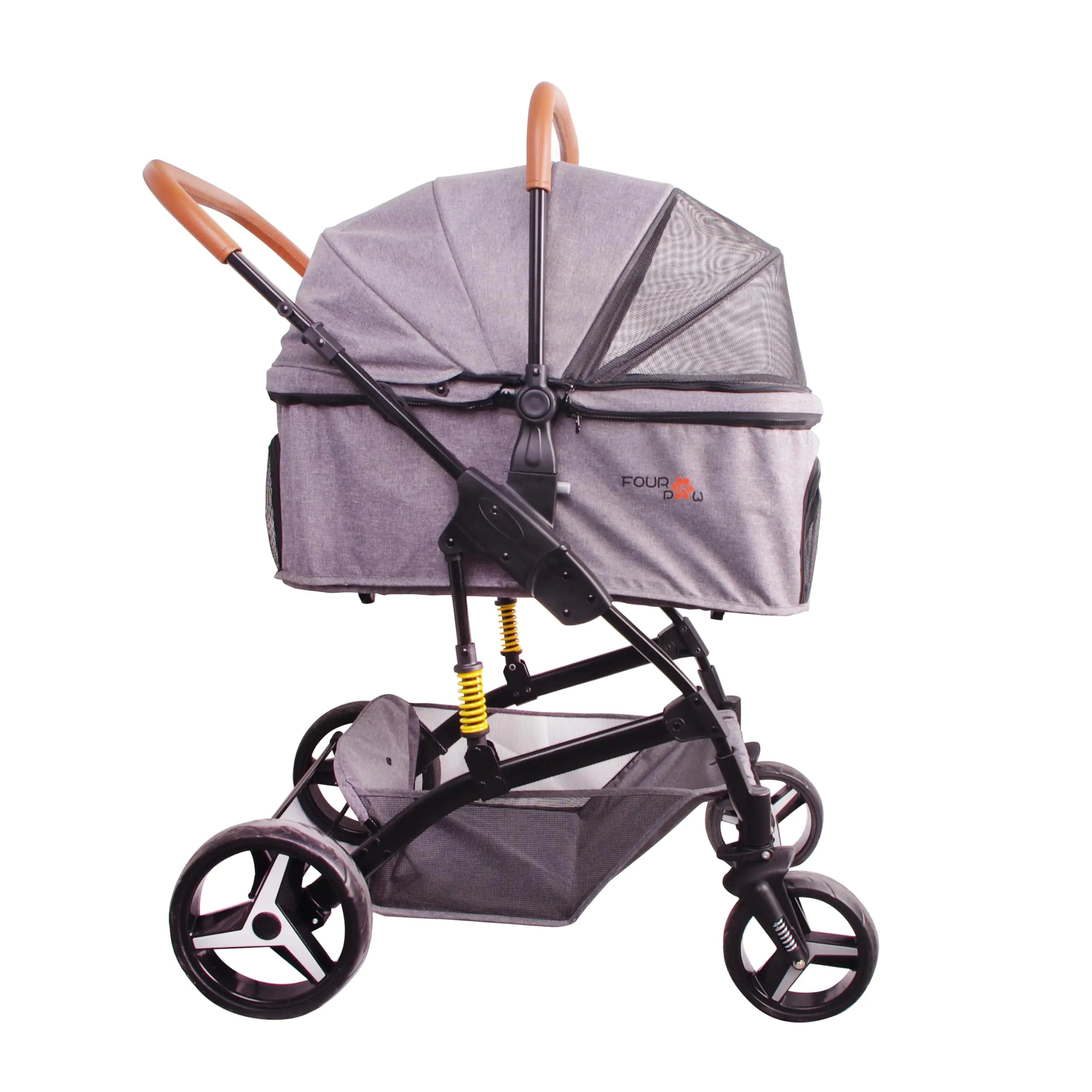 FOURPAW Foldable Pet Stroller 55lbs