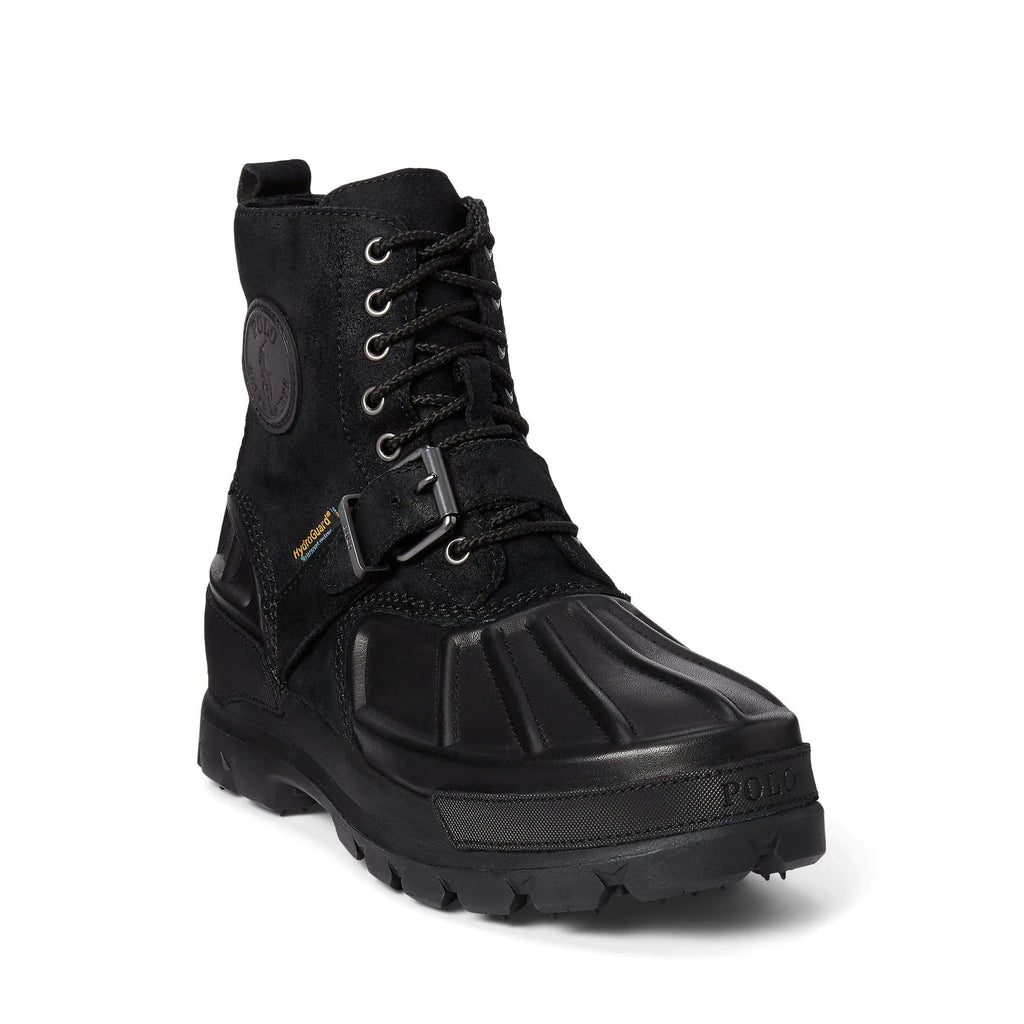 POLO RALPH LAUREN Mens Oslo Waterproof Boots Black 12 Medium US