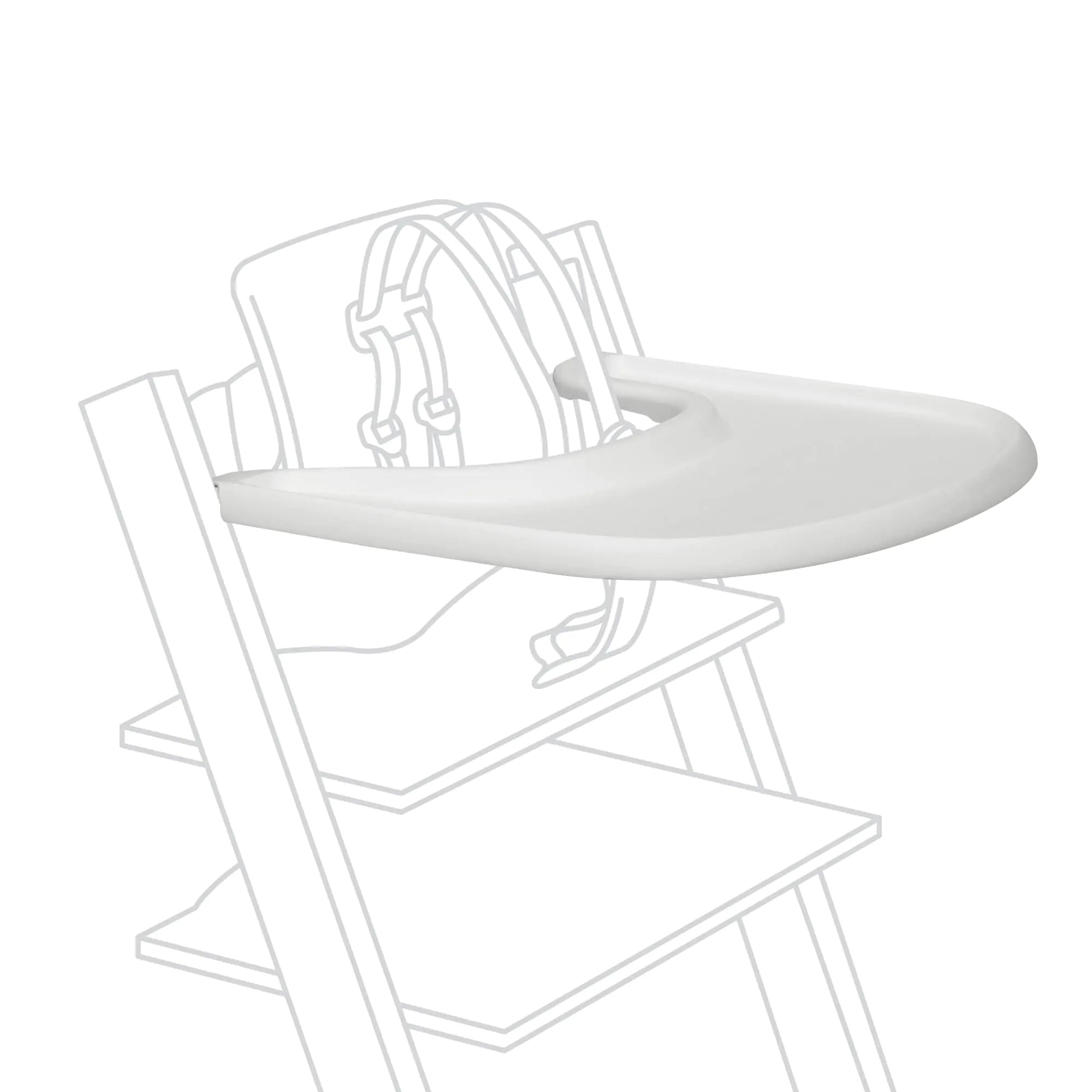 Stokke Sleek Toddler Tray - Tripp Trapp Compatible, BPA-Free