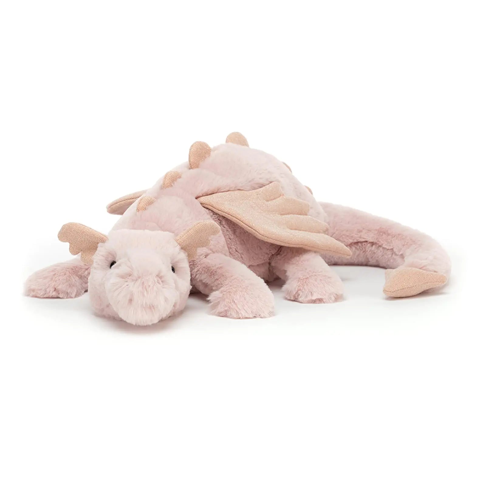 Jellycat Enchanted Rose Dragon Plush 19.5" | Magical Toy | Ideal Gift for Kids