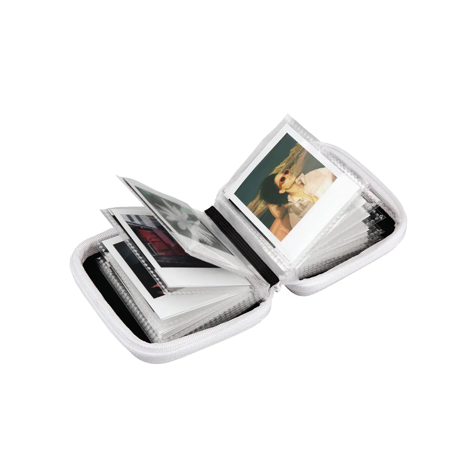 Polaroid Go Pocket Photo Album - White - for Polaroid Go Format Photos - Displays 36 Go Photos (6166)