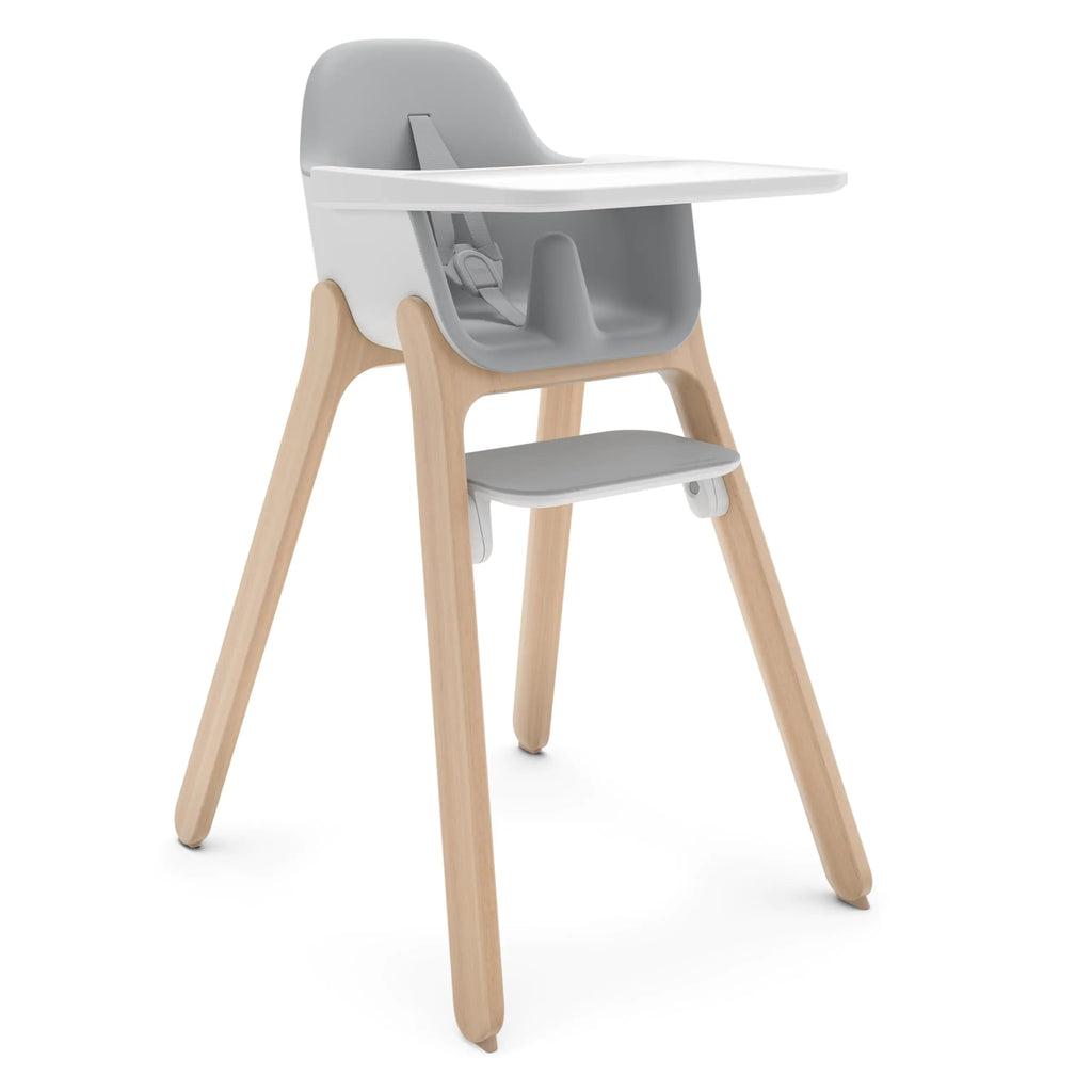 UPPAbaby Ciro 180° High Chair/Grey & Rubberwood/Easy Clean