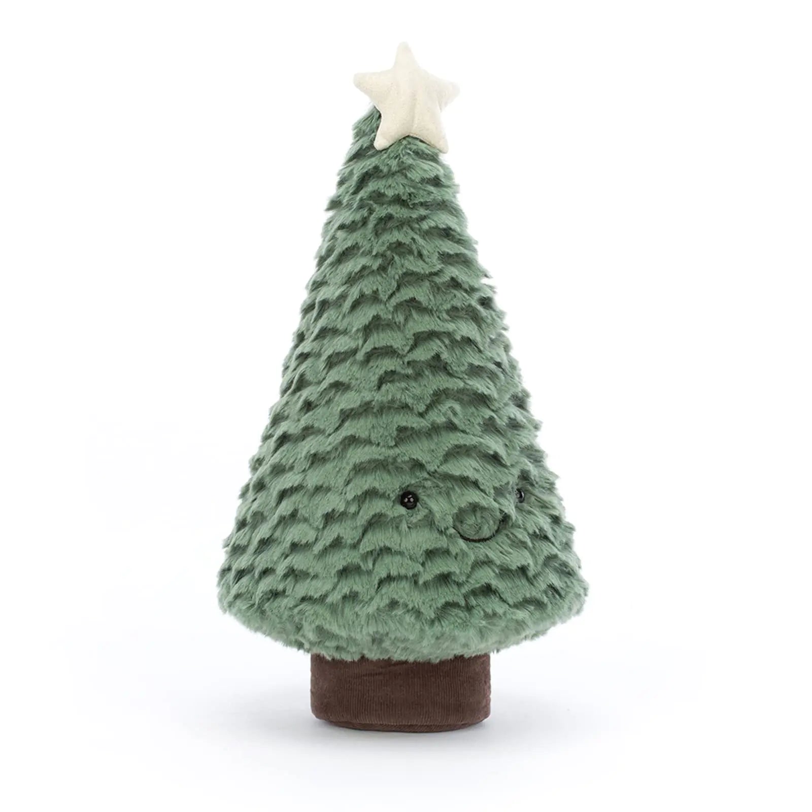 Jellycat Amuseables Blue Spruce Christmas Tree Stuffed Toy (Medium 11")