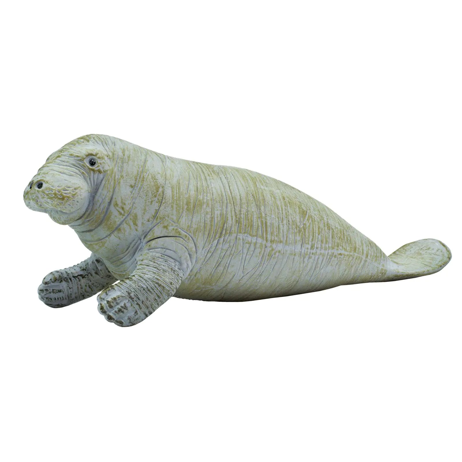 Safari Ltd. Manatee Figurine - Detailed 6" Plastic Model Figure - Fun Educational Play Toy for Boys Girls & Kids Ages 3+
