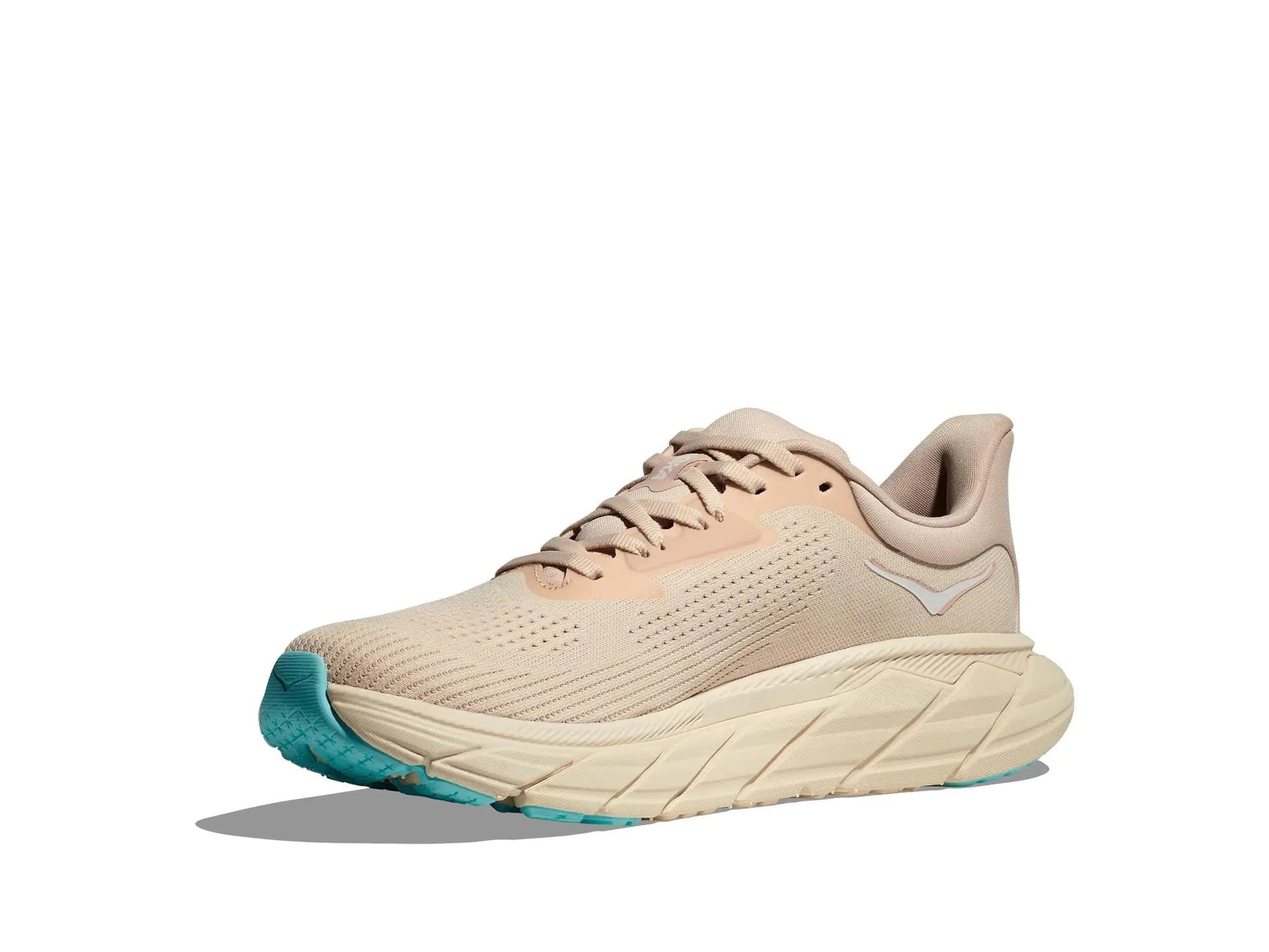Hoka Womens Arahi 7 Sneaker Size 7.5 Wide (Vanilla/Cream)