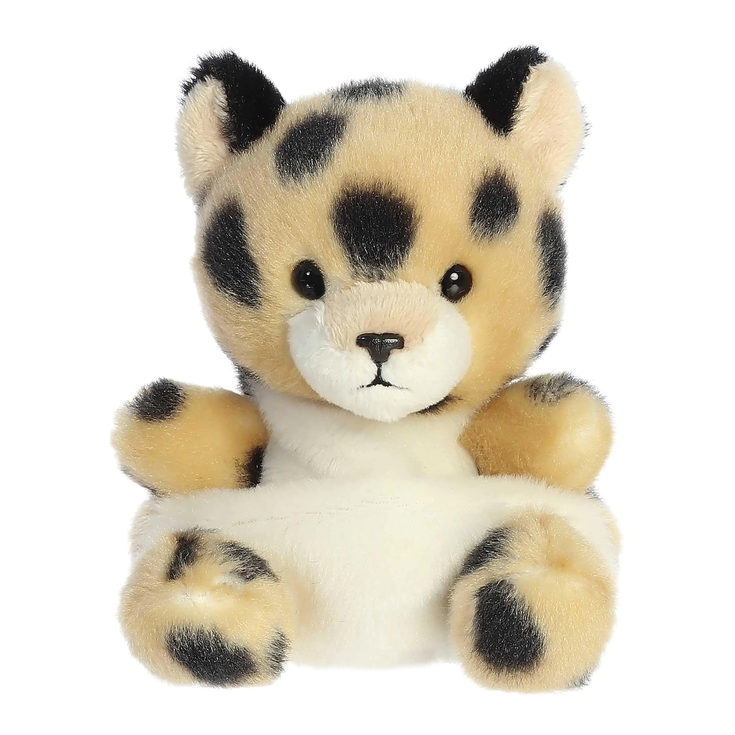 Aurora® Adorable Palm Pals™ Chutney Cheetah™ Stuffed Animal - Pocket-Sized Play - Collectable Fun - Yellow 5 Inches