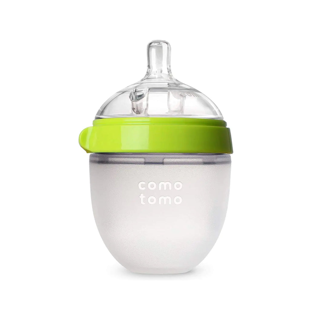 Comotomo Natural Feel Baby Bottle Green 1 Count