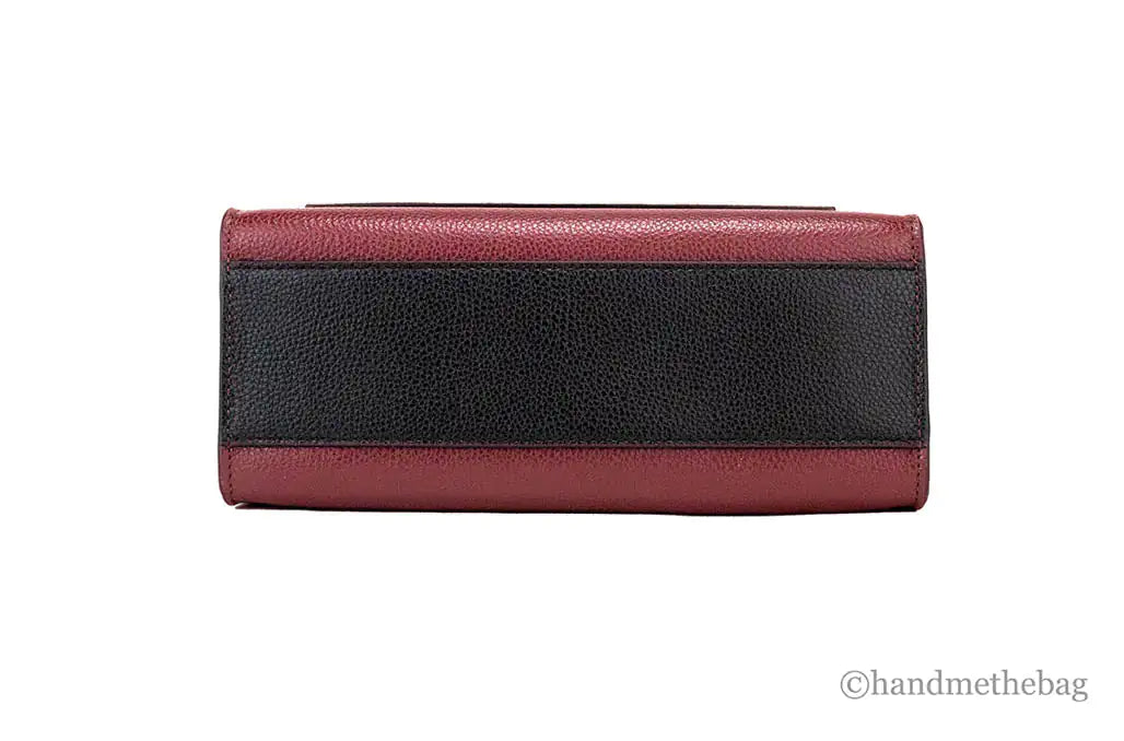 Marc Jacobs Grind Mini Pomegranate Colorblock Leather Tote