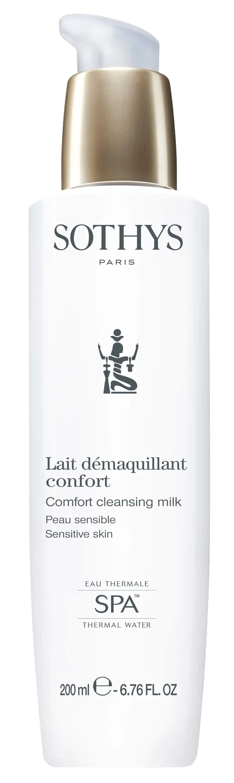 SOTHYS Comfort Cleansing Milk | Gentle Face Cleanser | Daily Makeup Remover for Sensitive Skin