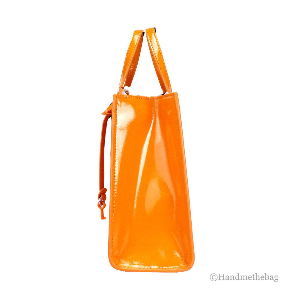 Marc Jacobs Mini Grind Scorched Leather Crossbody Tote