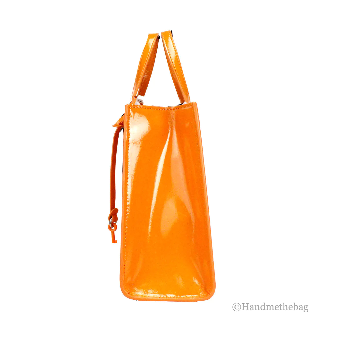 Marc Jacobs Mini Grind Scorched Leather Crossbody Tote