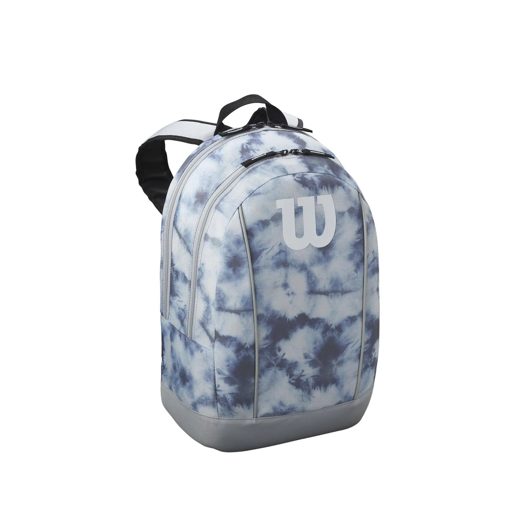 WILSON Junior Tennis Backpack - Holds up to 2 Rackets Grey/Blue