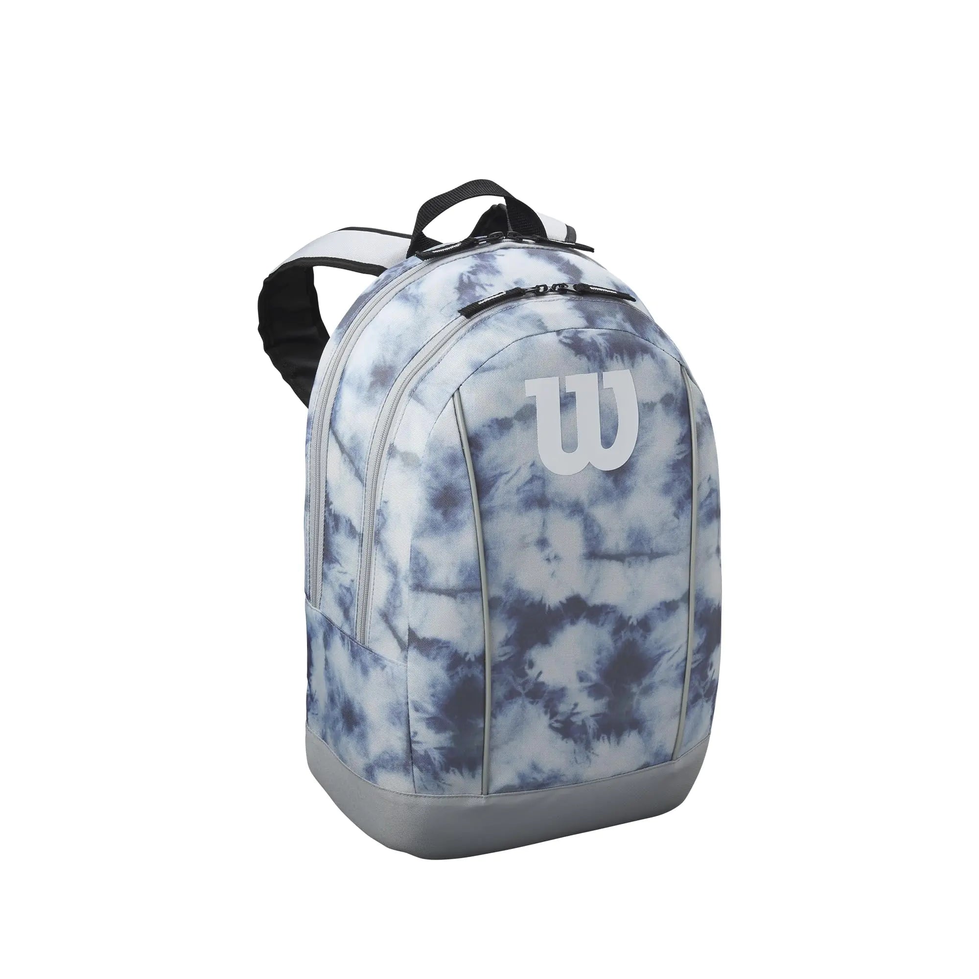 WILSON Junior Tennis Backpack - Holds up to 2 Rackets Grey/Blue