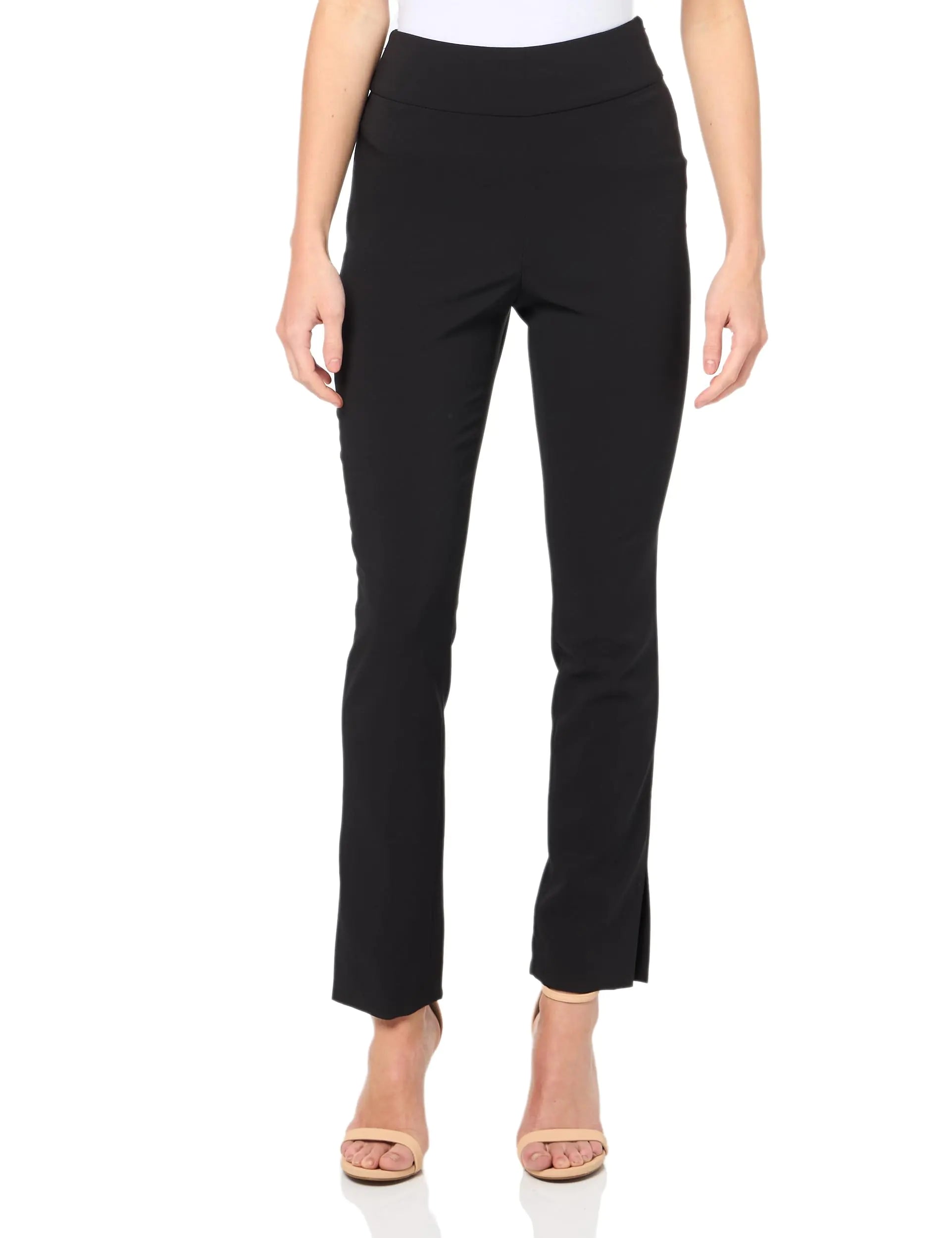 Calvin Klein Womens Slim Fit Highline Suit Pant Black Night 4