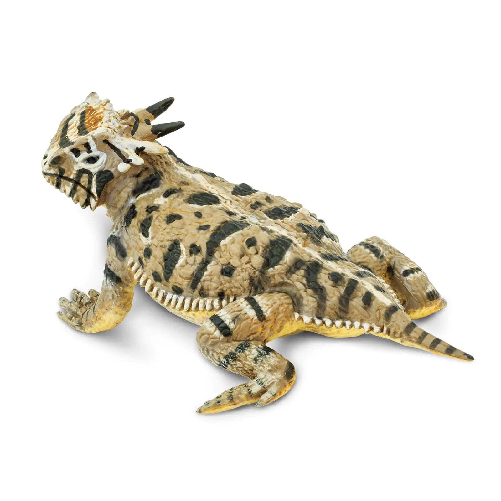 Safari Ltd. Horned Lizard Figurine - Lifelike 5.25" Figure - Educational Toy for Boys Girls and Kids Ages 3+