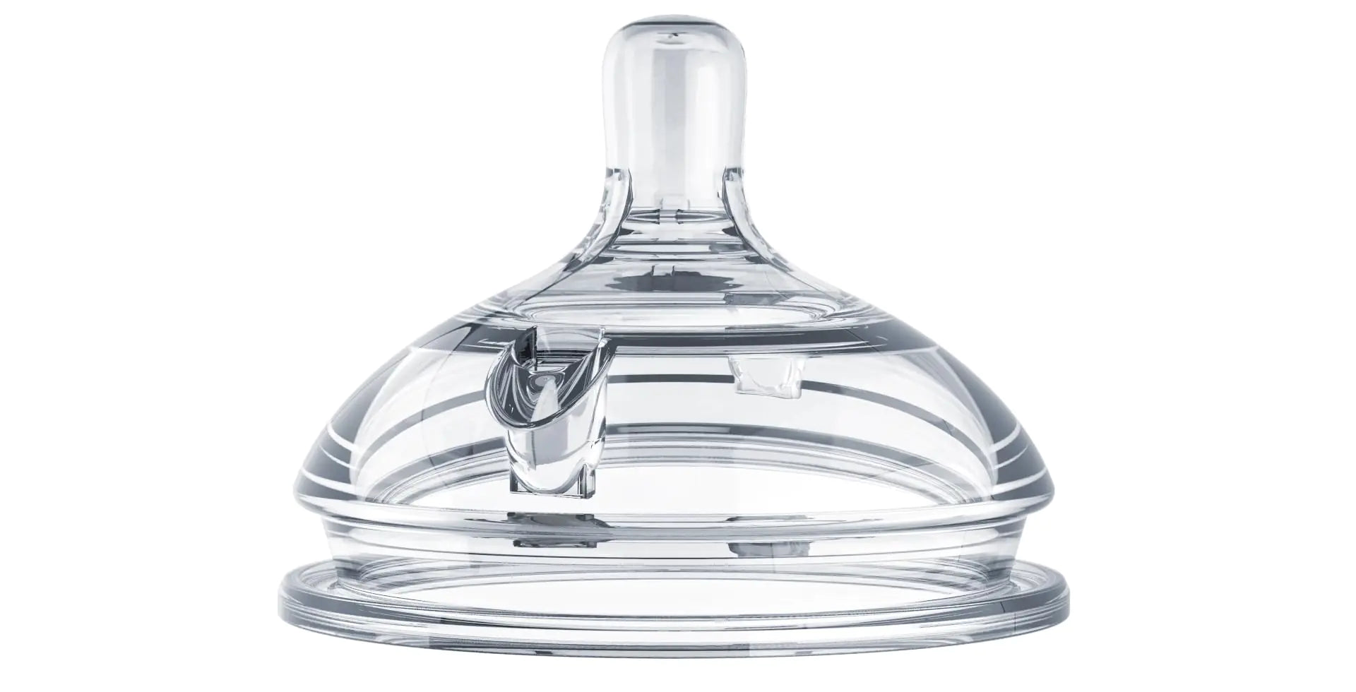 Comotomo Silicone Replacement Nipple Slow Flow 0-3 Months 2 Count(Pack of 1)